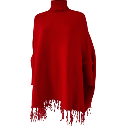 Turtleneck Poncho