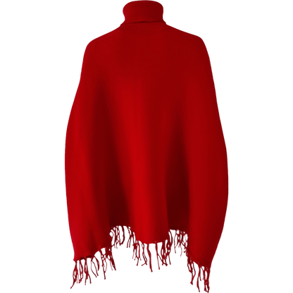 Turtleneck Poncho